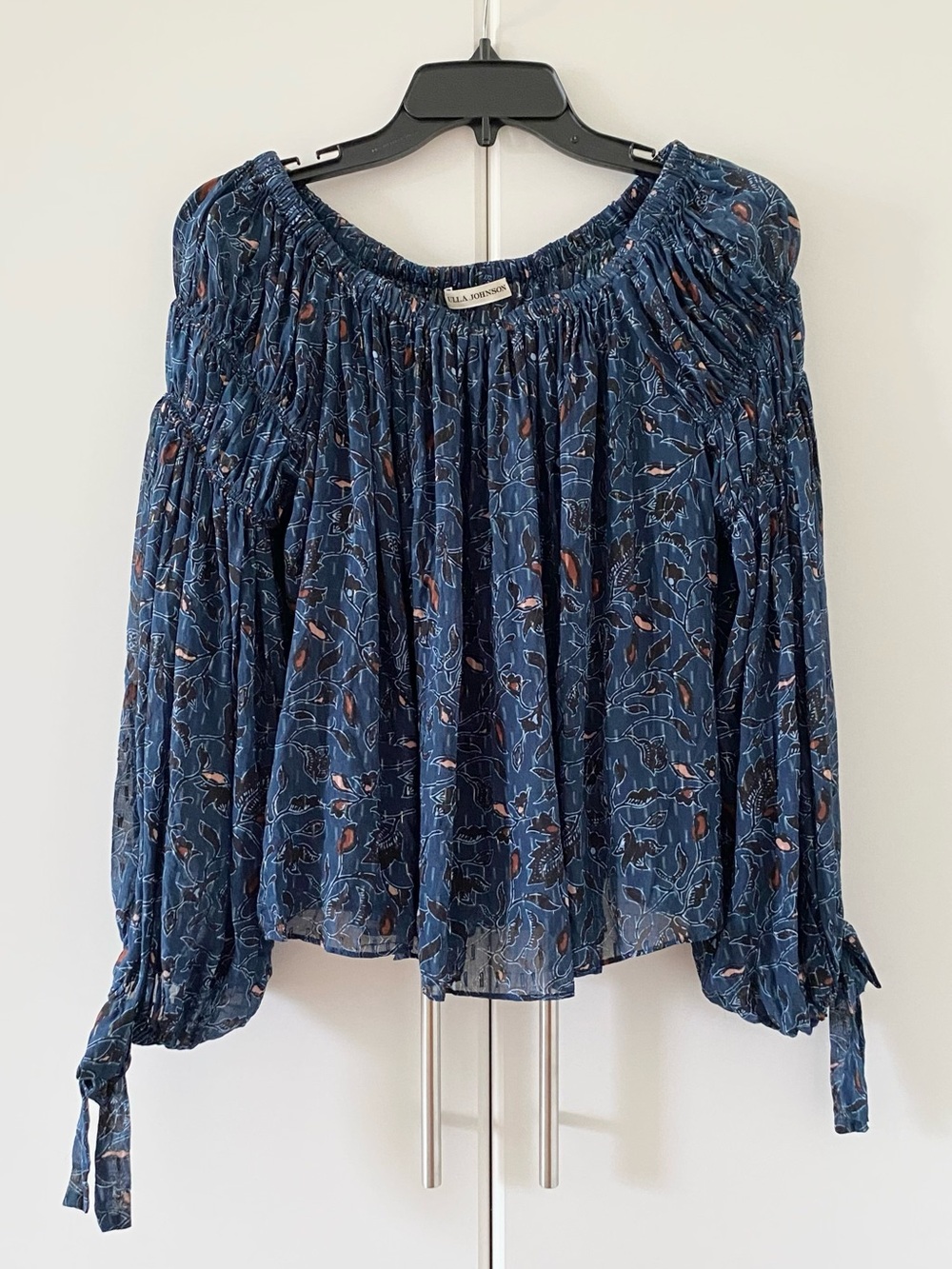 Ulla Johnson Farai Dusk Silk Blouse
